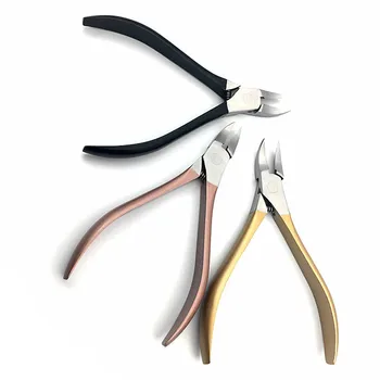 

20PCSManicure tool stainless Steel nail clamp dead skin cut armour groove inlay nail scissors