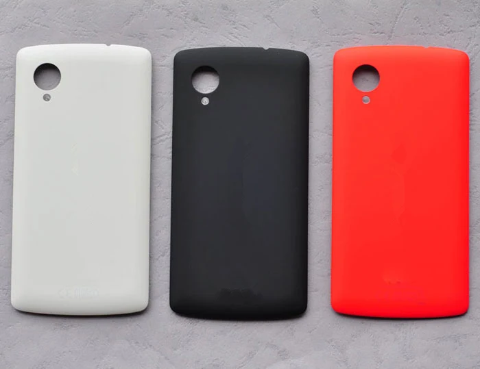 Задняя крышка для LG Google Nexus 5 D820 D821 с NFC антенной+ зуммер Вибратор гибкий задний корпус батарейный чехол Замена двери