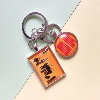 

Kpop NCT keychain New Album Neo Zone HD photo Metal Key Chain Pendants NCT127 Kpop NCT high quality NEW arrivals