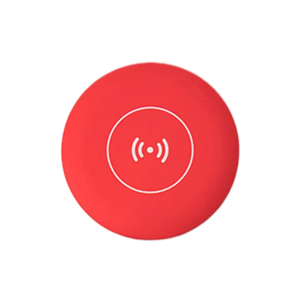 LED Lighted Mini Circular Makeup Mirror Compact Travel Sensing Lighting Cosmetic Mirror Wireless USB Charging Drop shipping