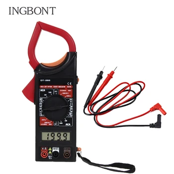 

DT-266 Digital Amper Clamp Meter Multimeter NCV Current Clamp Pincers Voltmeter Ammeter 600A AC/DC Ohm Current Voltage Tester