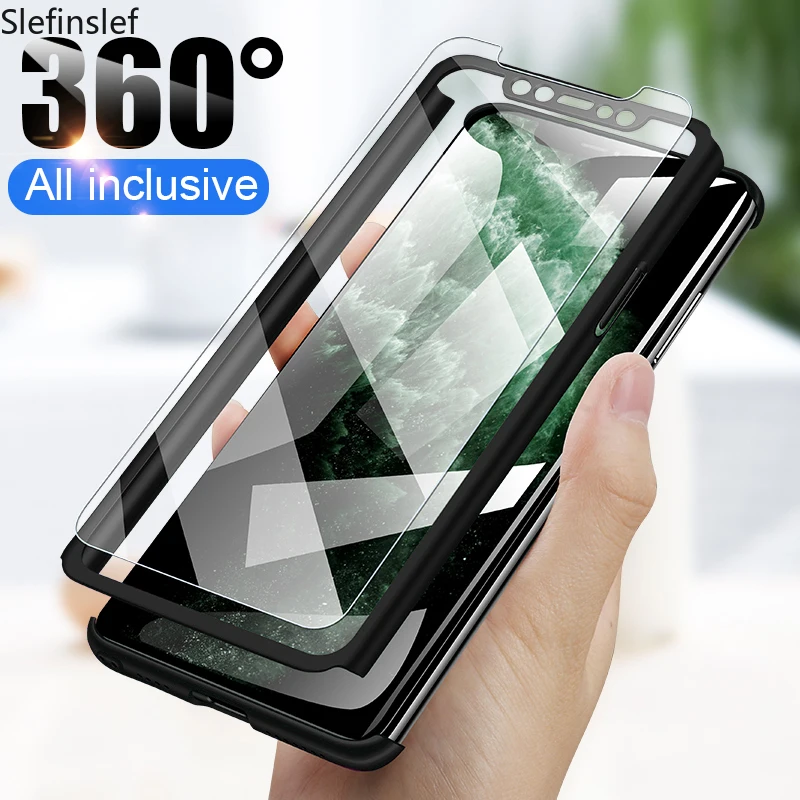 Чехол с полным покрытием 360 градусов для Samsung Galaxy S20 ultra S10 S9 S8 Plus S10E A10 A20 A40 A50 A71 A51 A70