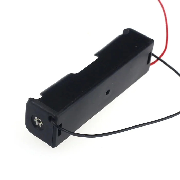 

1pcs 18650 Power Battery Storage Case Plastic Box Holder With Leads Charger Battery Box