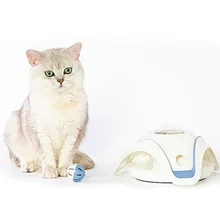 Pet головоломка Интерактивная смешная утечка еда игрушка для кота