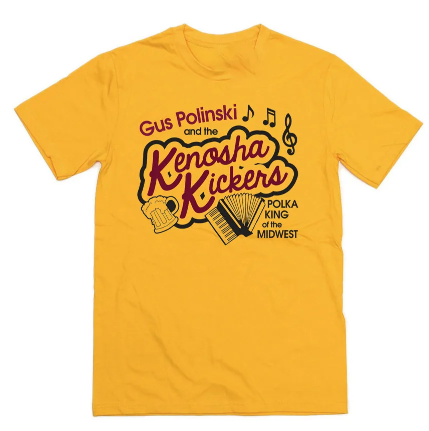 Футболка Kenosha Kickers в горошек, домашняя, вдохновленная футболка в стиле ретро, Рождественская пленка, футболка, уличная футболка, футболка