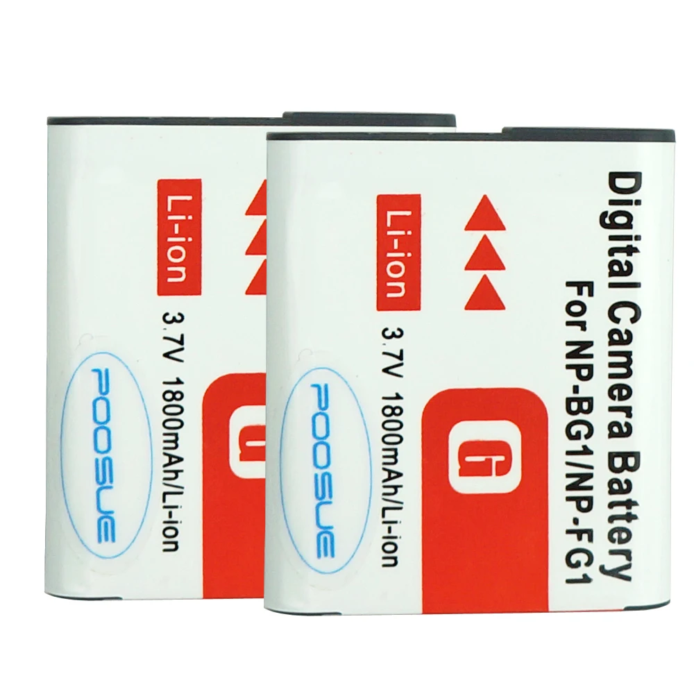 AccuCell Batteria Ricaricabile NP-BG1 Per Fotocamera Sony DSC-H3 E Altri Modelli – Sostitutiva Originale - 5
