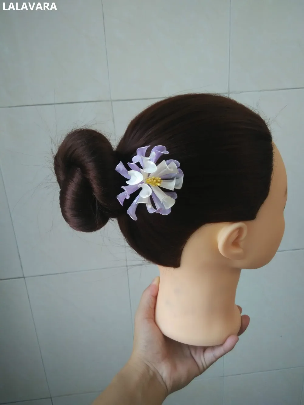 LALAVARA Китайская традиционная Kanzashi Han Fu женские заколки для волос Свадебные аксессуары для волос