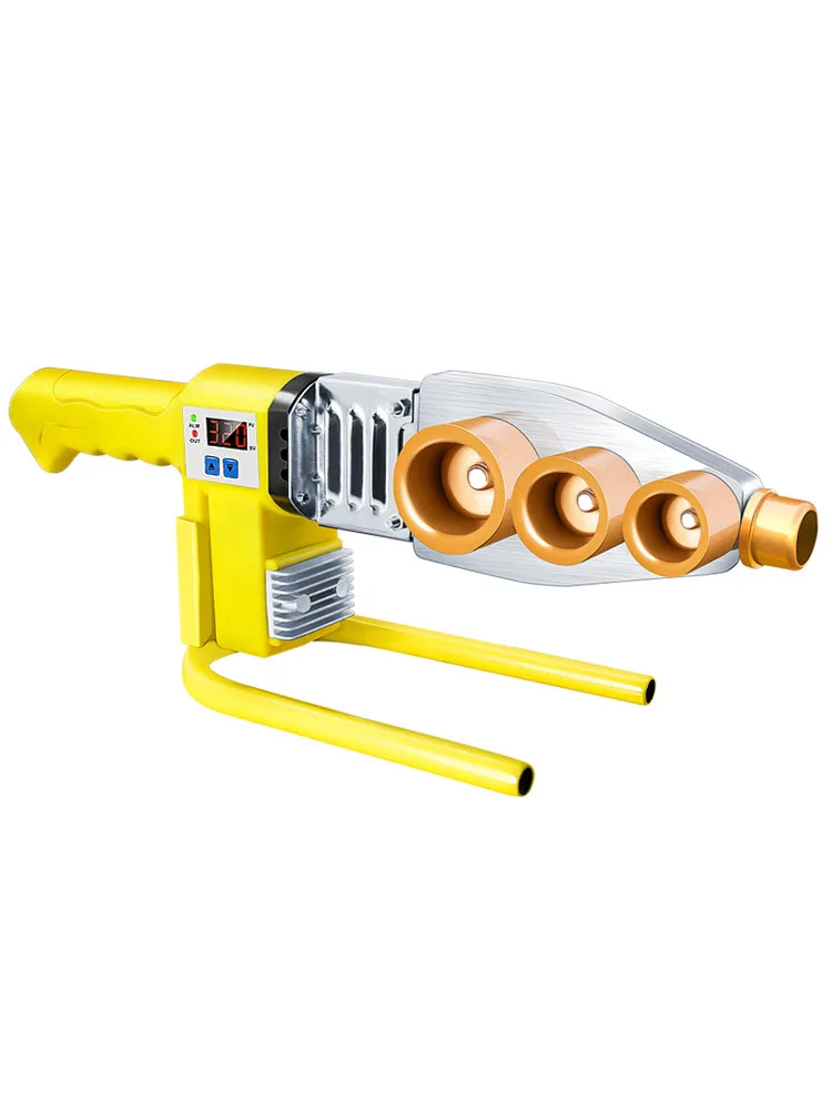 

Flemish Shi PPR Digital Hot Melt Machine Pipe Hot Melt Machine PB PE20-63 Household Plastic Welding Gun Thermostat Die Head