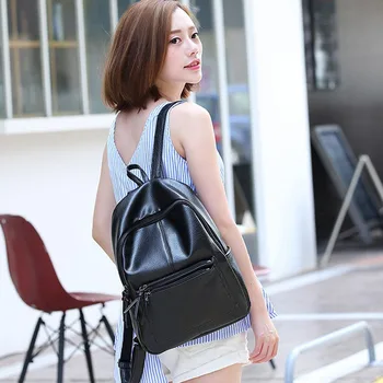 

Bag Women's 2020 New Style Fashion Korean Wave Backpack Casual Simple Large-capacity Backpack WOMEN'S Bag