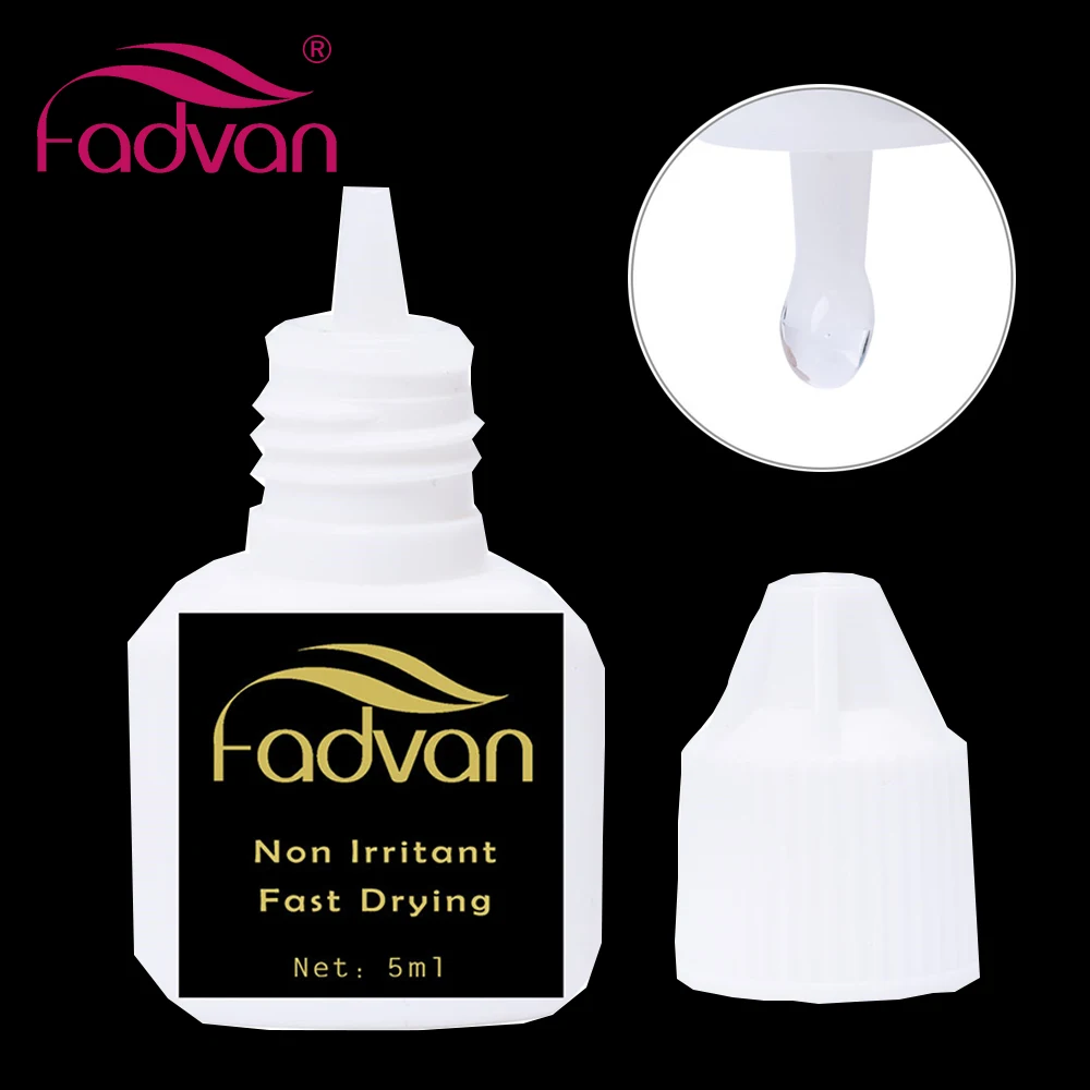 New Eyelash Glue 5ml Lash Building Transparent Gel Strong Adhesive for Semi Permanent Fast Drying Powerful | Красота и здоровье