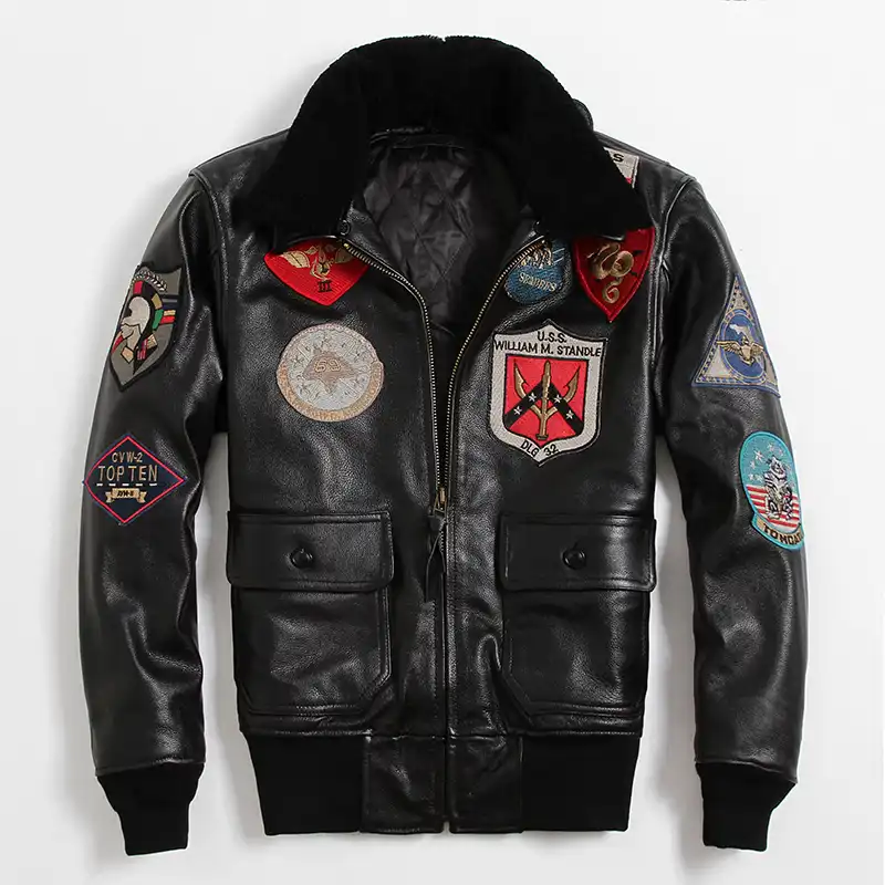 jaqueta de couro personalizada