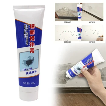 

White Wall Repair Cream Universal Wall Mending Ointment Grout For Home Walls Peeling Graffiti Gap Repair Cream Construction Tool