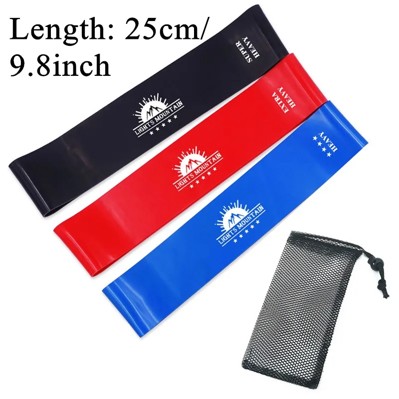 3PCS-25cm Фитнес резинки резинки для фитнеса резинка для фитнеса резинки для спфитнес резинка резинка для спорта фитнесс спортивные резинки эспандер эк фитнес дляНабор из 3 повязок для тренировок, фитнеса, резинки для упражнений - Цвет: 3PCS-25cm