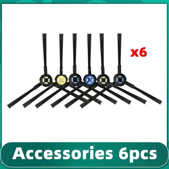 iLife A7 A9S V8 V8s X750 X800 X785 V80 L100 Silvercrest SSR1 SSRA1 Rubber Main Side Brush Hepa Filter Replacement Parts Set G