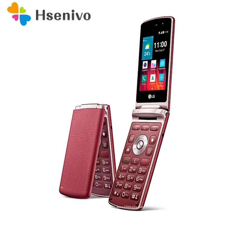 Cena 100% oryginalny odblokowany LG Wine Smart LG H410 czterordzeniowy 3.2 cala 1GB RAM 4GB ROM 3.15MP Camera LTE odnowiony odwróć telefon komórkowy