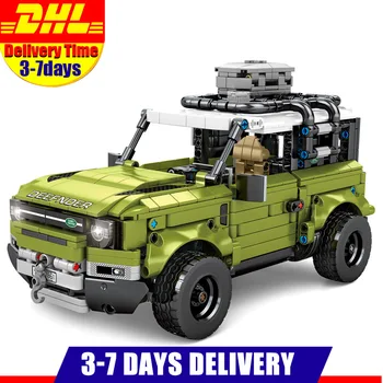 

1286 PCS 701943 Technic Series Off-road Land Rover Defender Model Model Building Blocks Bricks Toys Chirstmas Gifts Kids