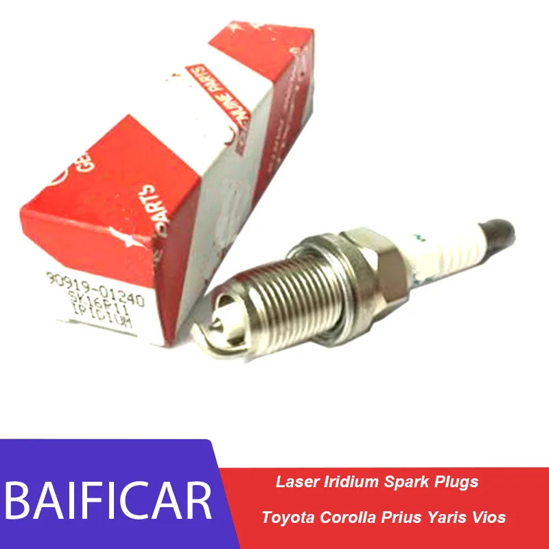 Новые оригинальные Иридиевые свечи зажигания Baificar 90919-01240 SK16R11 для Toyota Corolla Prius Yaris