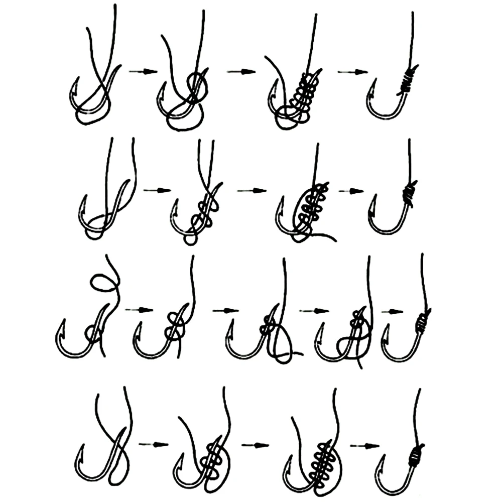 Ganchos de Pesca com Mosca Caixa Farpado Carpa Único Fishihook Conjunto Acessórios Aço Carbono Gabarito Mar Gancho 240 Pçs - 5 carpa único fishihook conjunto pesca com mosca
