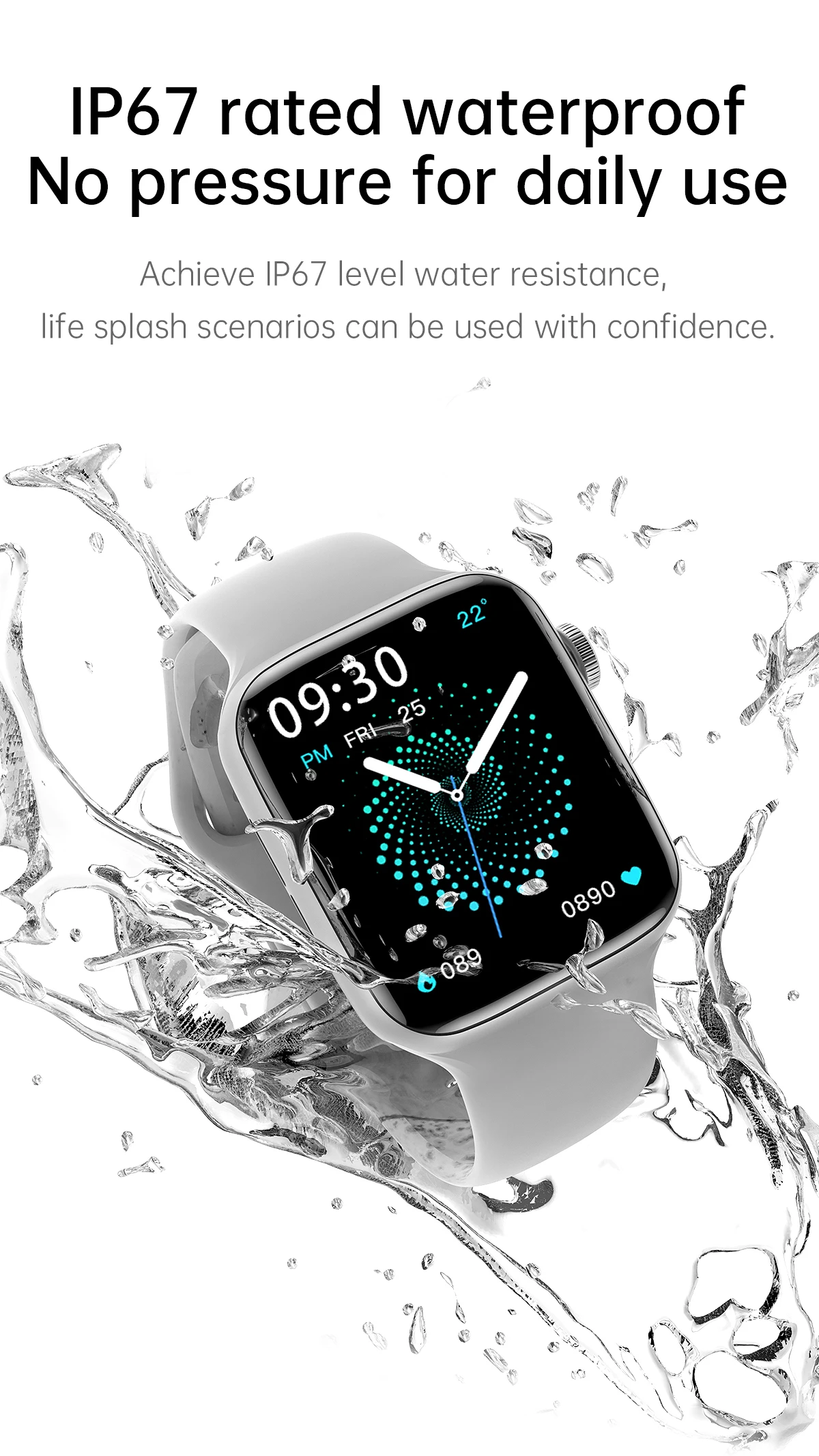 2021 IWO 13 PRO Watch 7 T500 Smart Watch Series 7 DIY Dials Heart Rate BT Call Men Women Sport Smart Watch PK X8MAX HW22 W46 W37