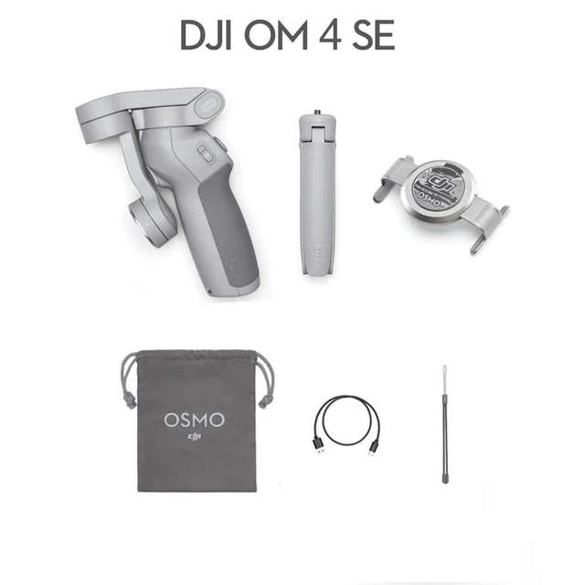 Dji Om 4 /om 4 Se Foldable Phone Gimbal Om4 Magnetic Design Activetrack 3.0  3-axis Stabilization Original Brand New In Stock - Handheld Gimbals -  AliExpress