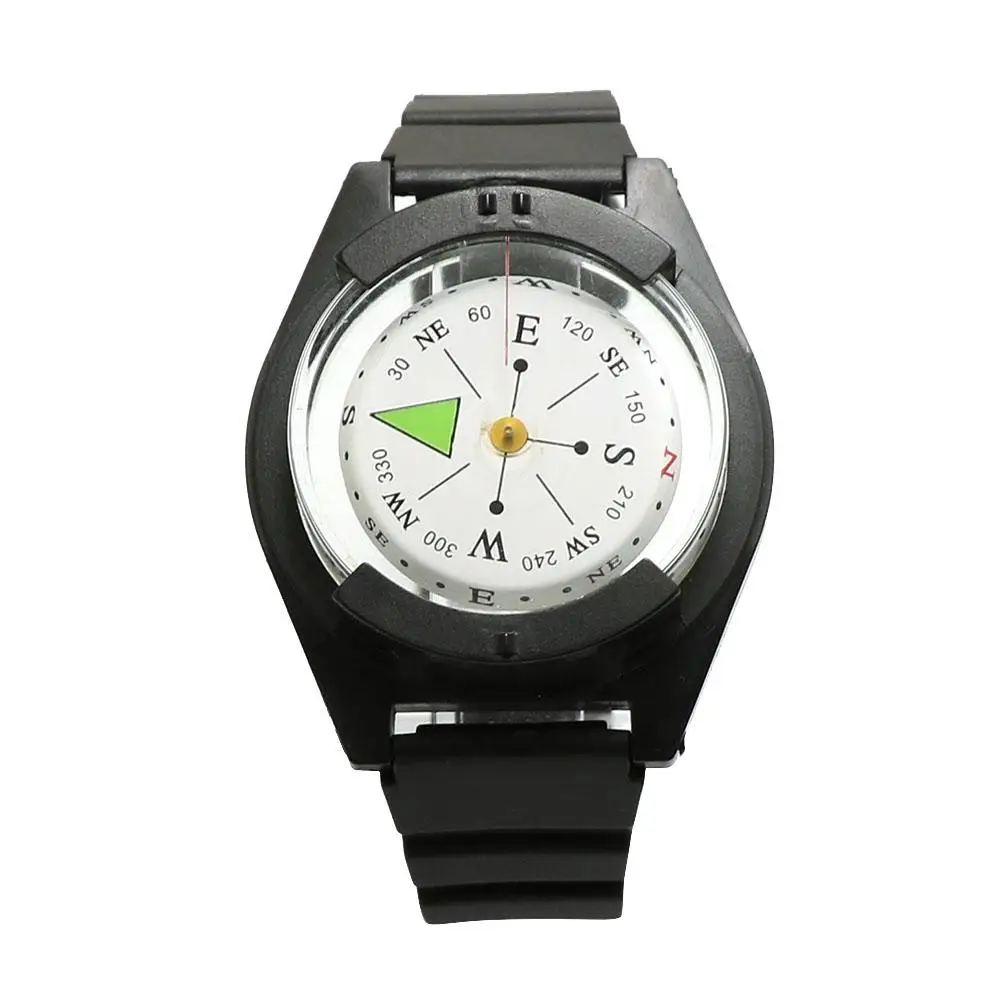 Wasserdicht Taktische Handgelenk Kompass Uhr Military Outdoor Survival Strap Band Armband Getriebe