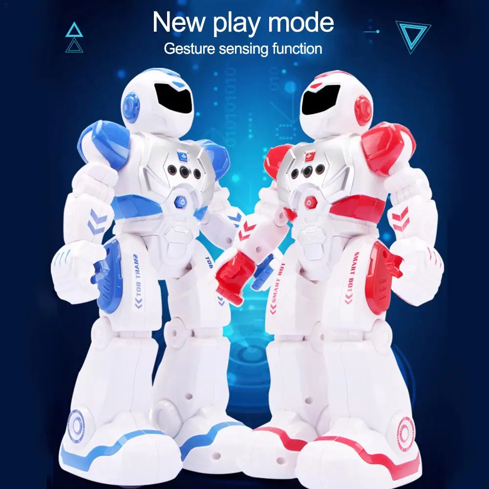 

Newest Remote Control Robot Toy Singing And Dancing Infrared Sensing Intelligent Programmable RC Smart Robot Gifts Toys For Kids