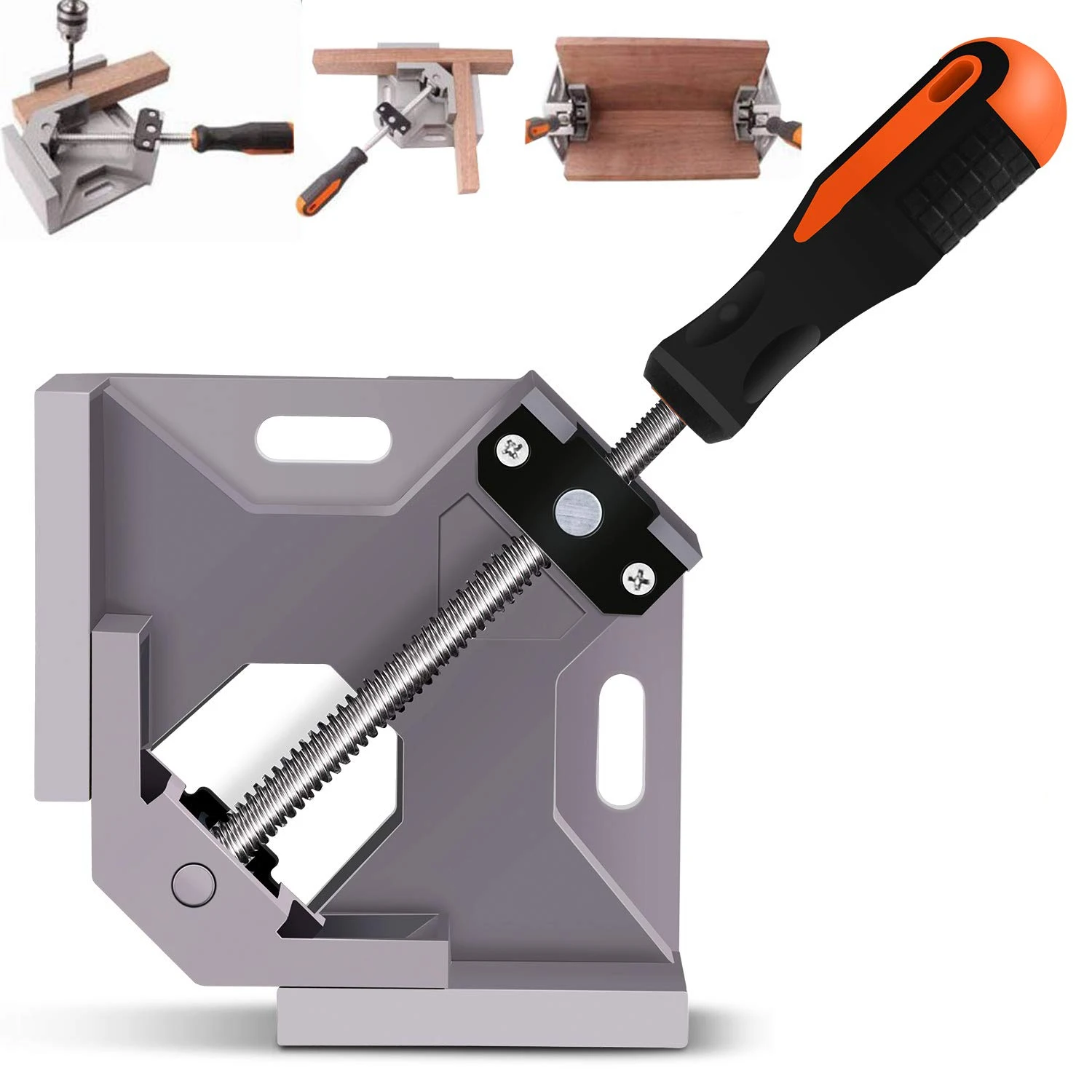 90 Degree Corner Clamp Woodworking Right Angle Clamp With Adjustable Vise Fixing 