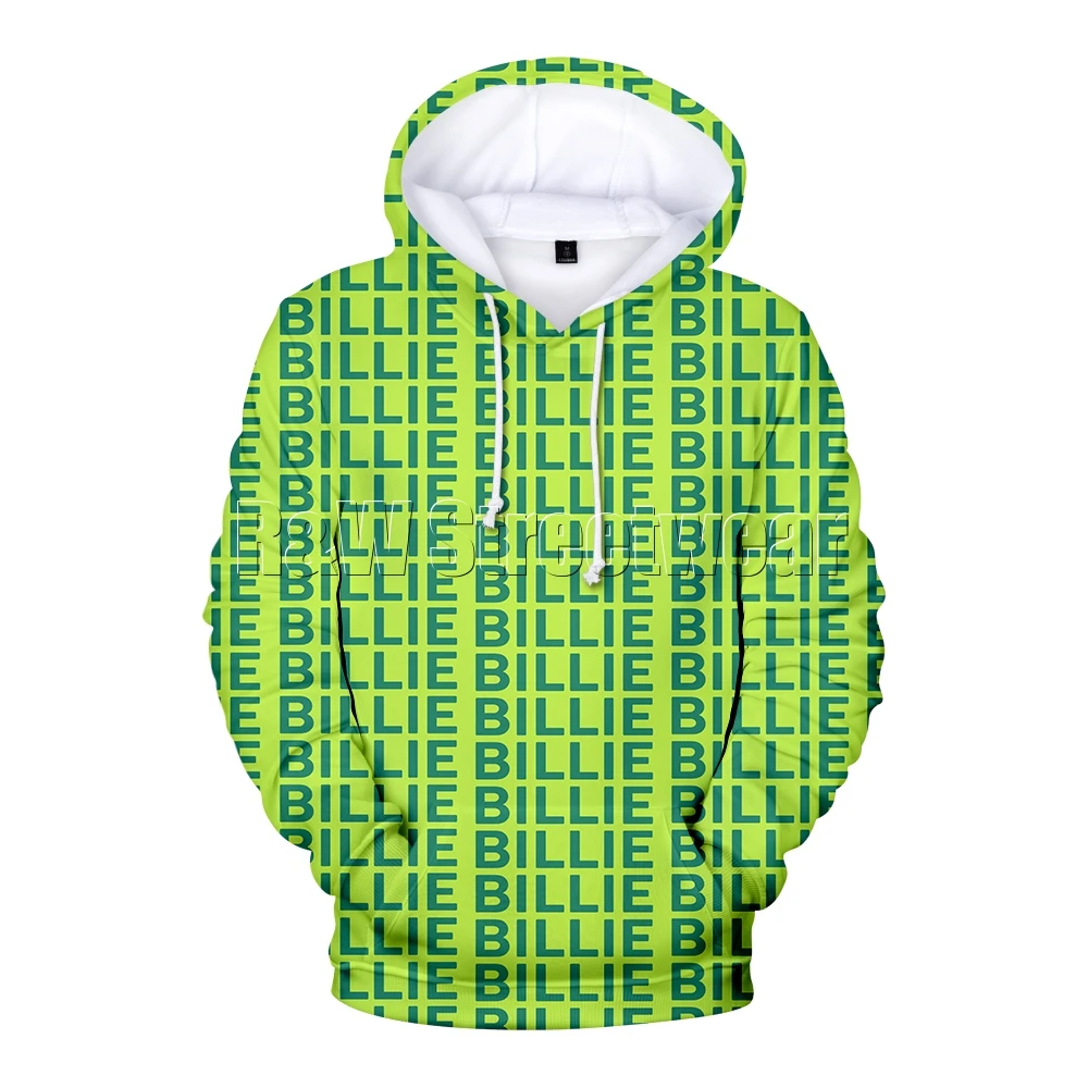 billie eilish black and green hoodie