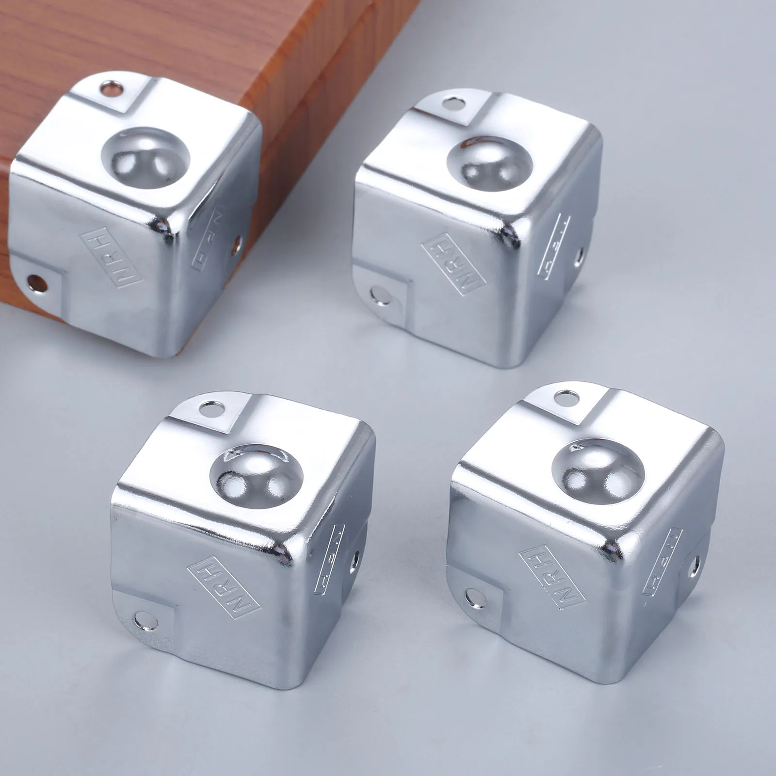 4Pcs 35/40mm stainless steel angle bracket furniture hardware angle bracket angled furniture hardware angle connector furniture corner protector decorative corner cover metal decorative protectors Aviation Corners Brackets Toolbox Wooden Case Jewelry Box Metal Edge Corner Protectors Covers Furniture Hardware