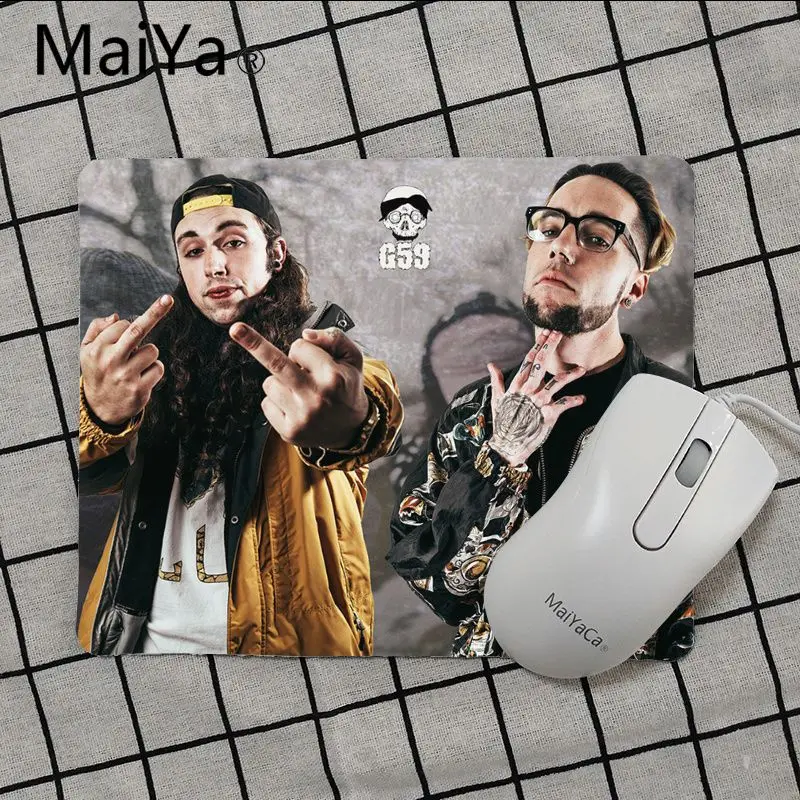 Maiya высокое качество Рэппер Suicideboys коврики для мыши Компьютерные Аниме Коврик для мыши и ноутбука игровой коврик мышь - Цвет: No Lock Edge25x29cm