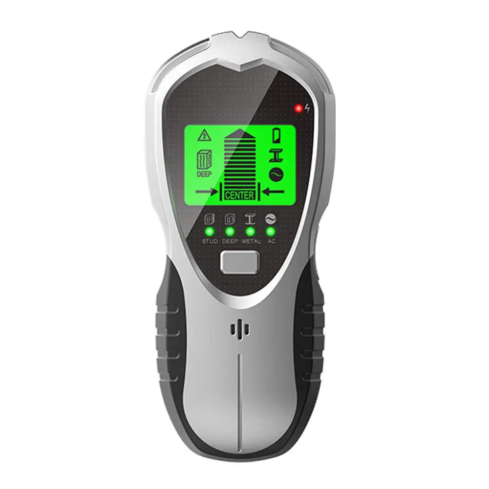 SDFLKAE Stud Scanner Tool Backlight 4 In 1 Digital Display Metal Wood Wire Wall Detector 