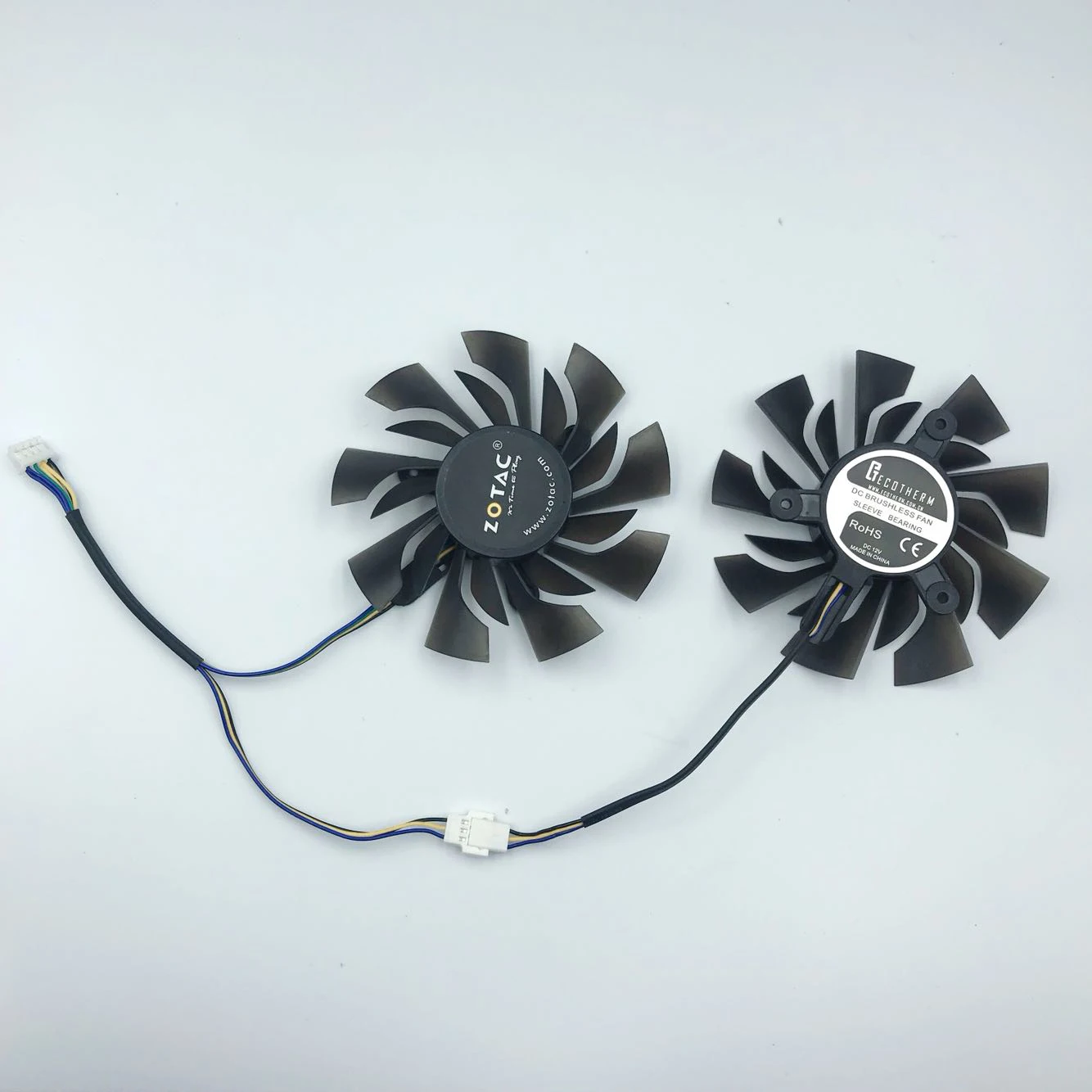 85 мм 4pin видеокарты охлаждающий вентилятор для ZOTAC GTX1060-6GD5 GTX970-4GD5 HA HC thunderbolt Вентилятор охлаждения