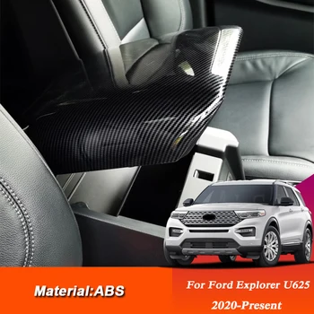 

Car Styling For Ford Explorer U625 2020 Car Armrest Box Decorative Cover Sequin Interior Frame Sticker Auto Accessories