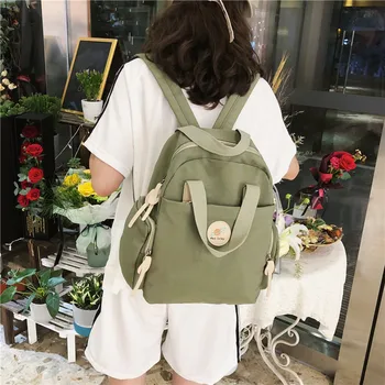 

JULYCCINO New Nylon Women's Waterproof Backpack Female Travel Bag School Bag for Teenage girl Backpacks Student Backpack Mochila