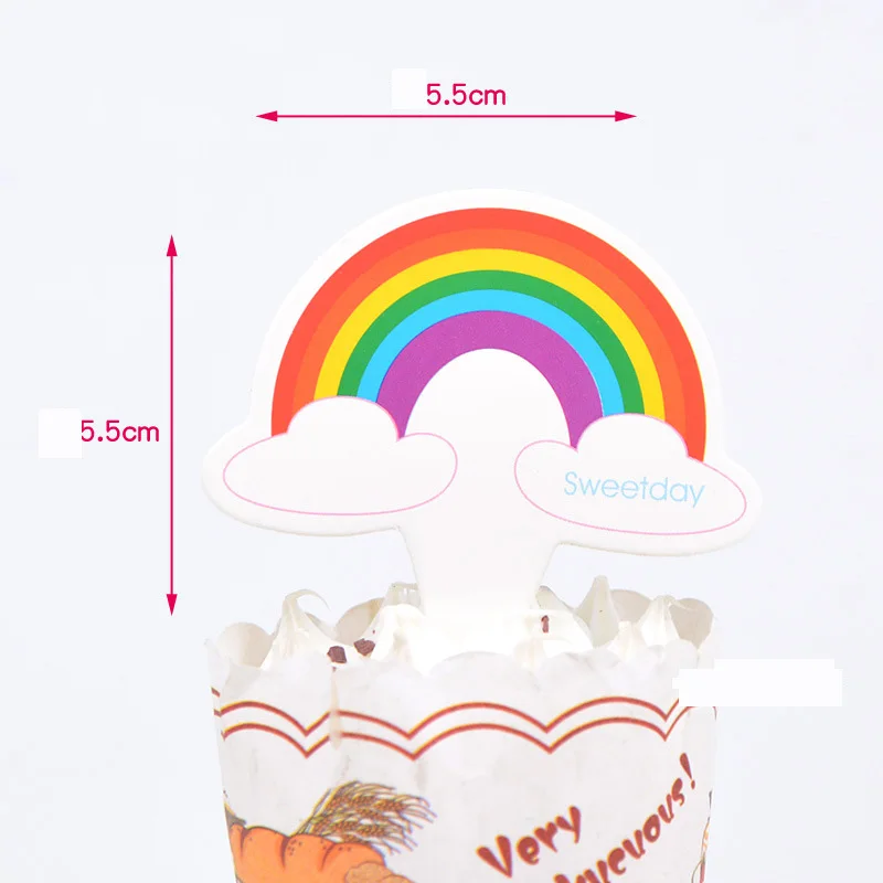 8 10 шт./лот бумажный мультяшный воздушный шар Hello Kitty Медведь Свинья с днем рождения кекс Топпер детский душ принадлежности для юбилейной вечеринки - Цвет: 8