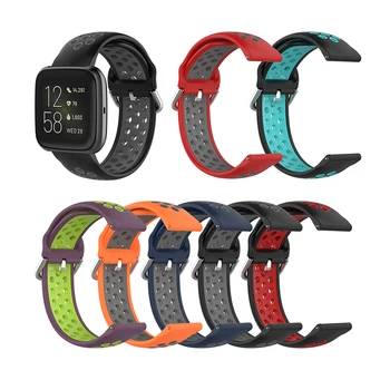 

High Quality 23mm Replacement Silicone Adjustable Watches Strap Band for Fitbit versa 2,versa,versa lite