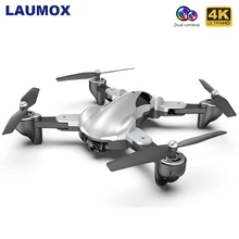 LAUMOX M76 складной Профессиональный радиоуправляемый Дрон с 4K 1080P HD камерой WiFi FPV оптический поток дроны RC Квадрокоптер VS SG106 Xs816