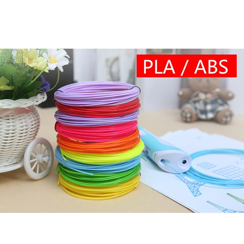 Горячая Myriwell 3D Ручка Rp100B+ PLA нить Abs 3D ручка+ 50 м Pla 1,75 мм пластиковая 3D Ручка для принтера детский подарок на день рождения с европейской вилкой