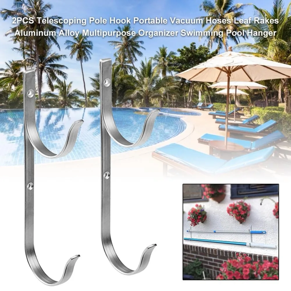 2PCS-Hook-Telescoping-Pole-Hooks-Portable-Leaf-Rakes-Aluminum-Alloy-Multipurpose-Organizer-Swimming-Pool-Hanger-Accessories (1)
