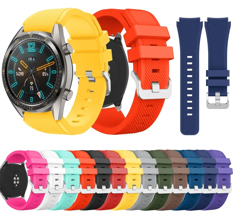 

Сменный силиконовый ремешок для часов Samsung Gear S3 Frontier, 22 мм