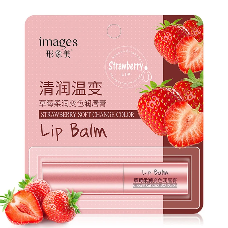 

Moisture Lip Balm Long Lasting Nourish Protect Lips New Aloe Honey Natural Lip Balm Temperature Changed Color Lipstick TSLM1