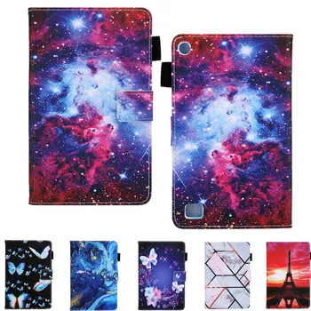 

For Kindle Fire7 Print PU Leather Magnetic Cute Case for Amazon New Fire 7 2019 9th 2017 2015 7th 5th 7 Inch Tablet Stand Cover