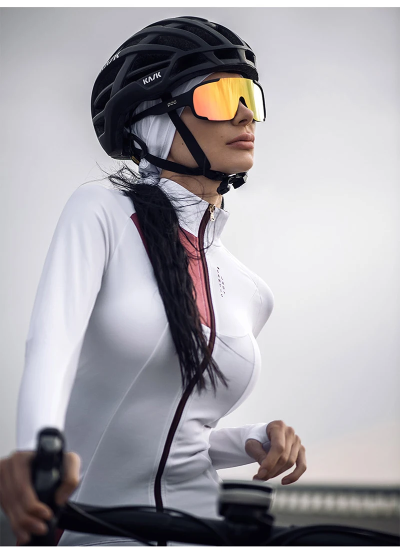 Santic, женская теплая веломайка с длинным рукавом, профессиональная команда, MTB, Шоссейная велосипедная куртка, зимняя, ветрозащитная, сохраняет тепло, велосипедная одежда