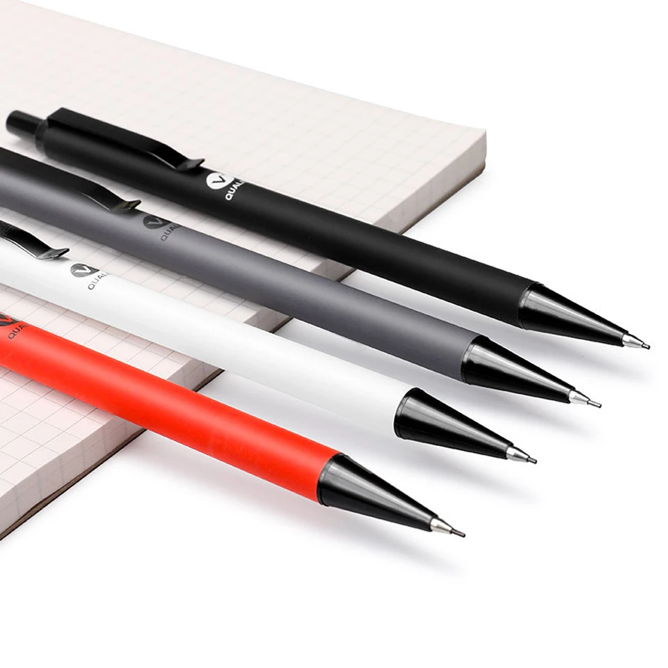 2 шт./лот механический карандаш 2B 0,5 мм полностью металлический высококачественный автоматический карандаш для профессиональная живопись принадлежности для письма