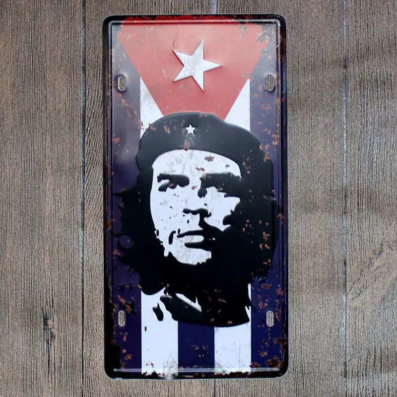 9399 Че Guevara знаки олова Винтаж металлической бляшкой плакат на стену в стиле ретро паб декоративное украшение декорация для домашнего декора 15x30 см - Цвет: 9399