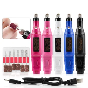 

Rakado 1Set Electric Nail Kit Manicure Electric Nail Drill Machine Nail Drill Bit Tool Nail Art Pen Nail Art File Nail Supplies