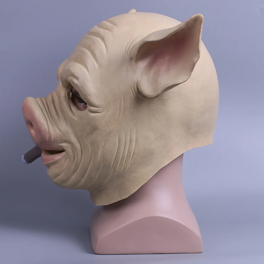 Game h1z1 Battle Royale Mask Cosplay Mischievous Pig Latex  Halloween Mask New (5)