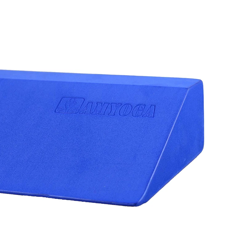 Йога Клин EVA массажный цилиндр из вспененного материала Йога Пилатес фитнес оборудование накладки для балансировки блоки йоги с массажной плавающей точкой 50*13*5 см - Цвет: Blue