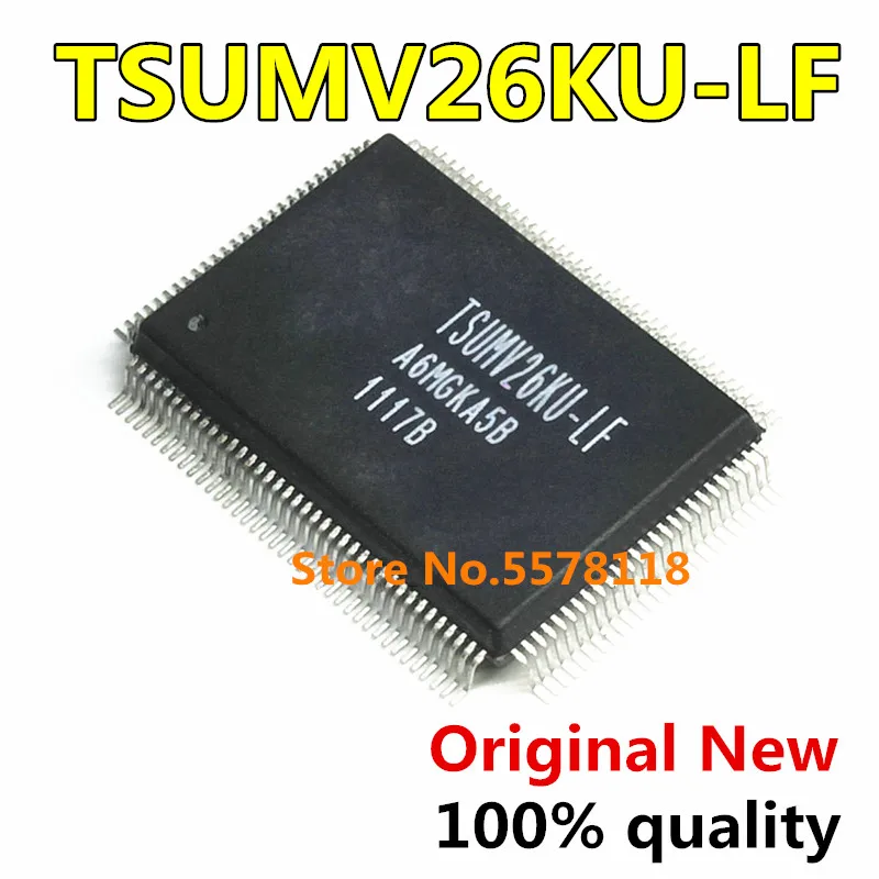 2PCS 100% New TSUMV26KU LF TSUMV26KU LF TSUMV26KU LF QFP128 Chipset In ...