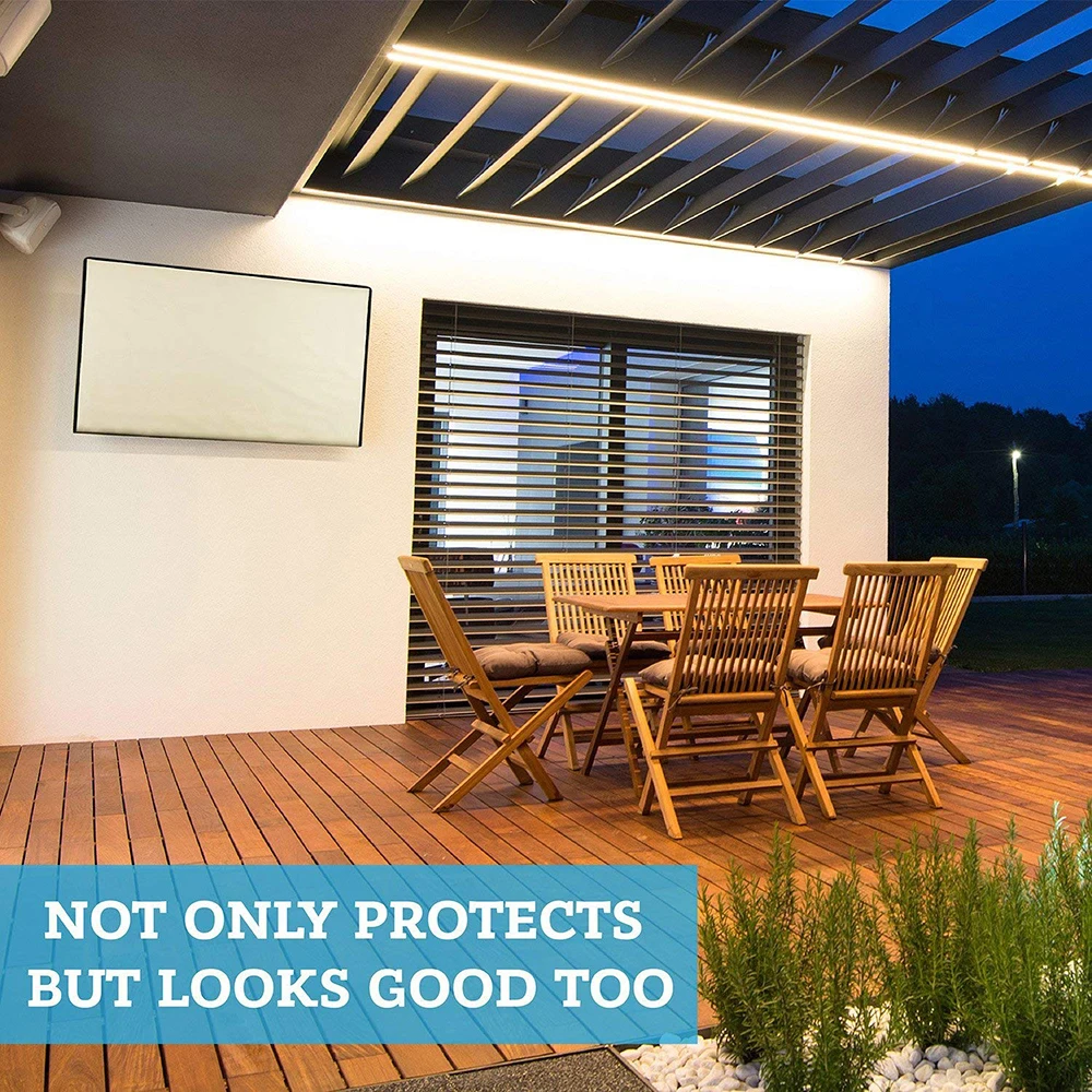 Weatherproof & Dustproof Outdoor TV Protective Cover